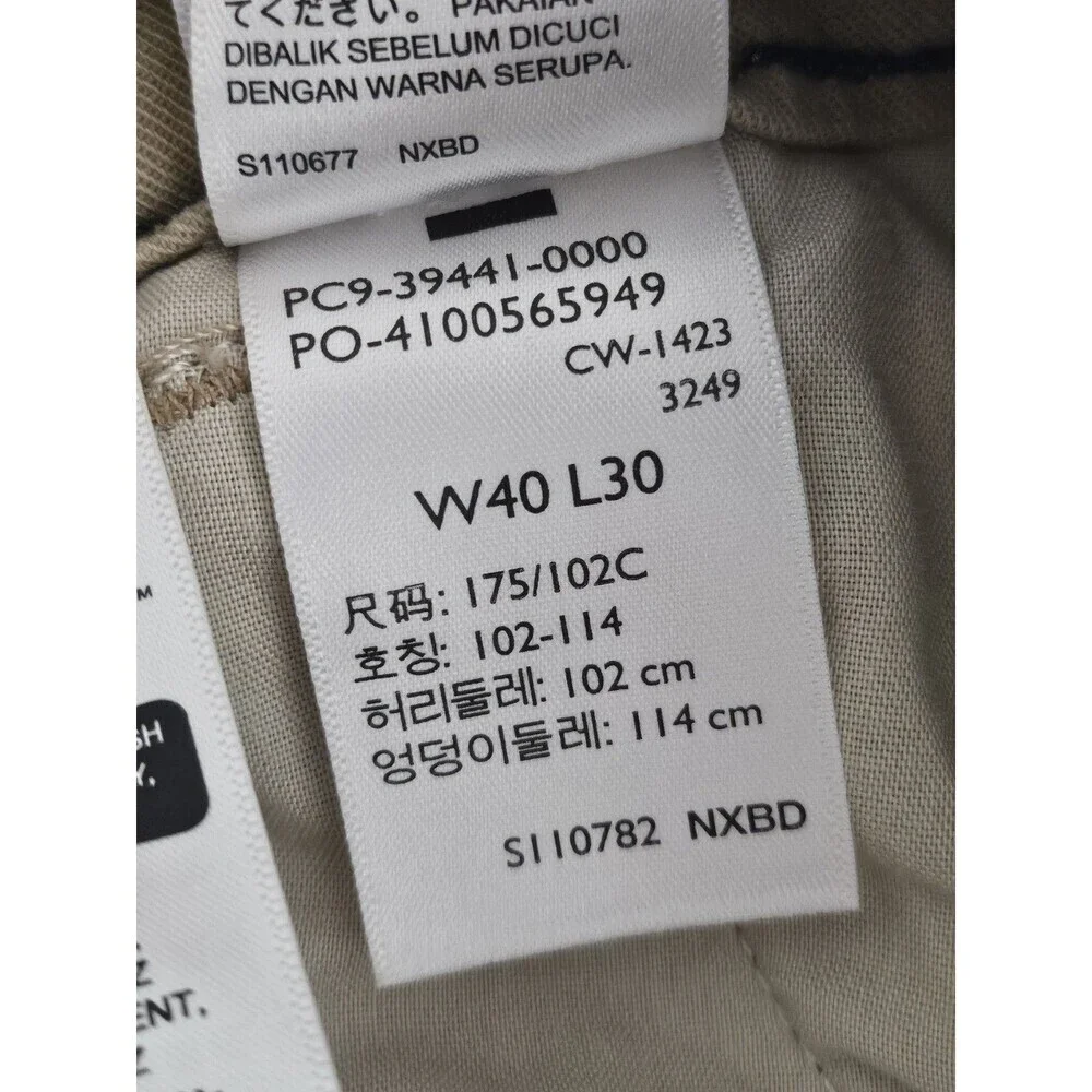 Levi’s XX Cargo Taper Pants Men 40x30 Khaki Beige Utility Workwear Pockets.